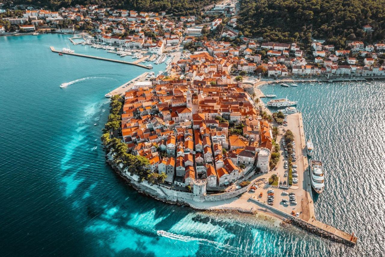 Spacious Apartment Amaros Korčula Dış mekan fotoğraf
